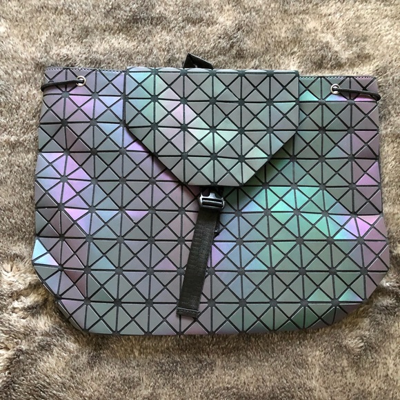 Holographic backpack matte. New, never used.